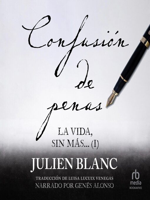 Title details for Confusión de penas by Julien Blanc - Available
